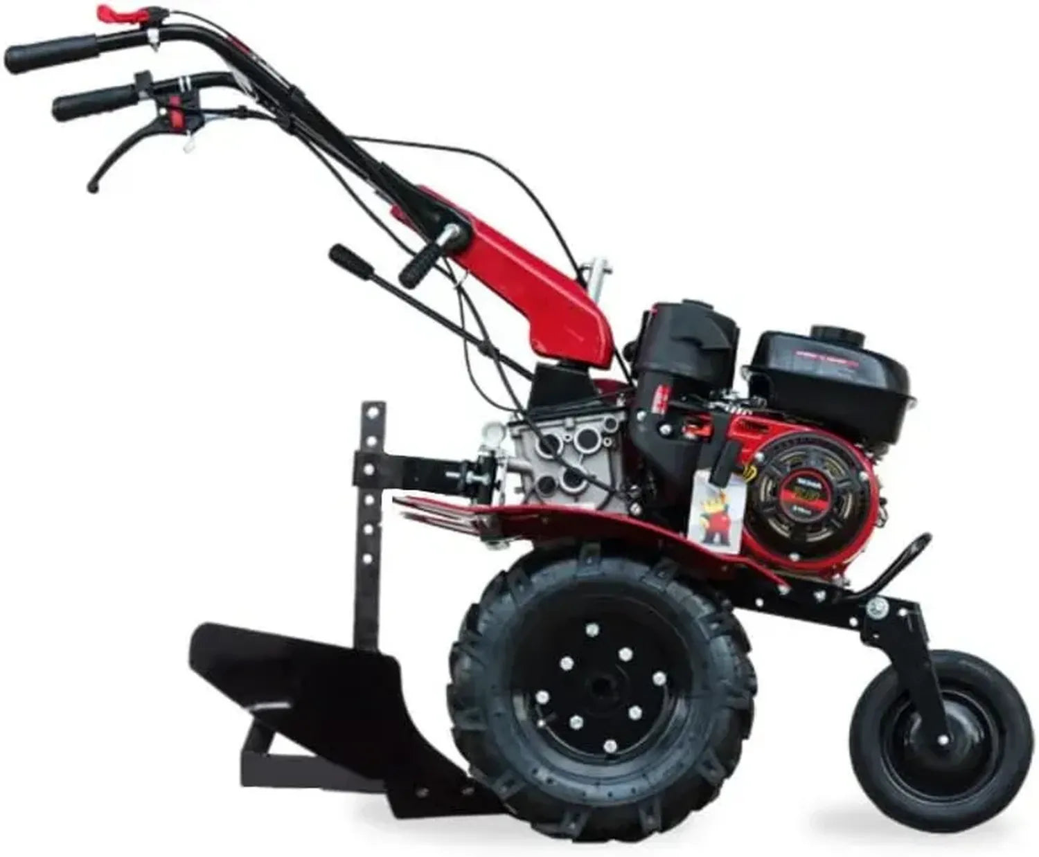 Weima WM500 Deluxe Benzinmotorhacke 7 PS mit 100 cm Fräsbreite und Pflug